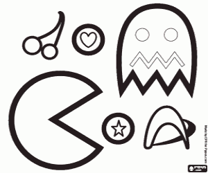 για ζωγραφική Το Pac-Man παιχνίδι βίντεο