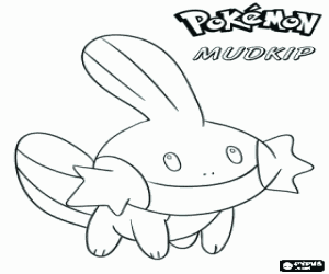 για ζωγραφική Το pokemon Mudkip