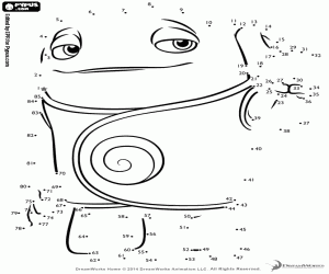 για ζωγραφική Το Μπουβ Ουπς, να τελεία-τελεία