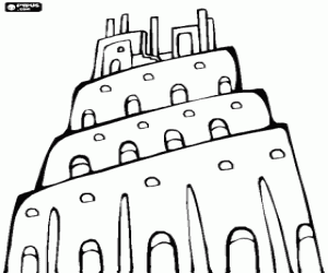 για ζωγραφική Το βιβλικό πύργο της Βαβέλ