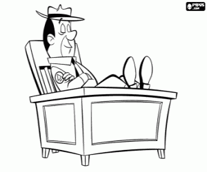 για ζωγραφική Το δασοφύλακας δάσος του Jellystone πάρκο