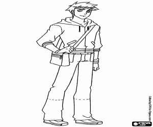 για ζωγραφική Το ελκυστικό νεαρό άνδρα Blaine