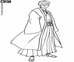 για ζωγραφική Το κακό Sosuke Aizen από Bleach