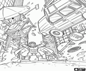 για ζωγραφική Το κακό μαγνητο, SuperHeroSquad