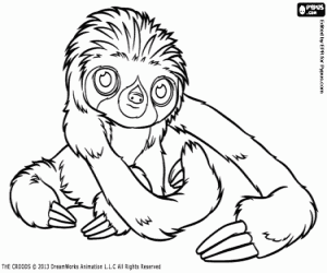 για ζωγραφική Το κατοικίδιο ζώο του Γκάι είναι ζώνης