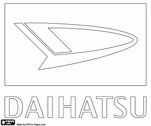 για ζωγραφική Το λογότυπο Daihatsu