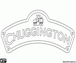 για ζωγραφική Το λογότυπο της Chuggington