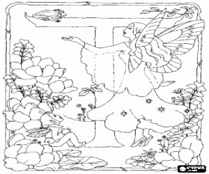 για ζωγραφική Το μαγεμένο βάτραχος στο γράμμα T