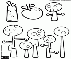 για ζωγραφική Το μουσικό πλανήτη Jammbo