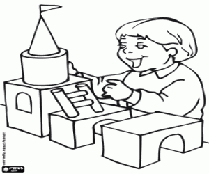 για ζωγραφική Το παιδί και το παιχνίδι κατασκευή