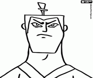 για ζωγραφική Το πρόσωπο της Samurai Jack