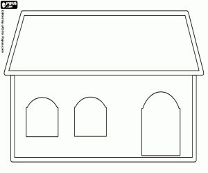 για ζωγραφική Το σπίτι των τριών αρκούδων
