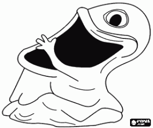 για ζωγραφική Το τέρας χωρίς εγκεφάλου BOB