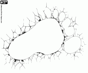 για ζωγραφική Το τεράστιο αποτύπωμα του Bigfoot