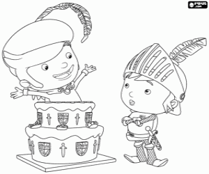 για ζωγραφική Τον τροβαδούρο Fernando με Mike