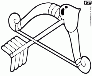 για ζωγραφική Τόξο και βέλος του Κιούπιντ