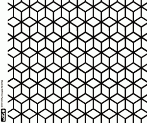 για ζωγραφική Φαντασία, κύβους σε ισομετρική προβολή