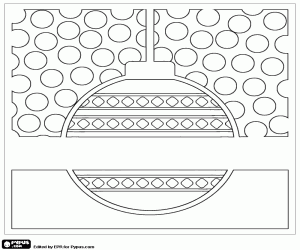 για ζωγραφική Χριστουγεννιάτικη μπάλα σε μια ευχετήρια κάρτα