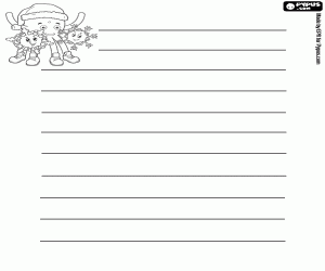 για ζωγραφική Χριστούγεννα επιστολή διακοσμημένα με Pypus