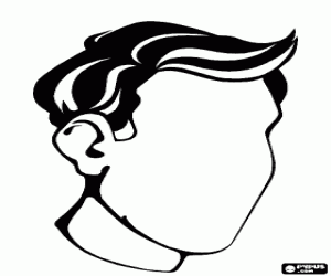 για ζωγραφική κεφάλι του ανθρώπου χωρίς τα χαρακτηριστικά του προσώπου