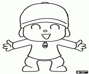 για ζωγραφική μικρό παιδί Pocoyo