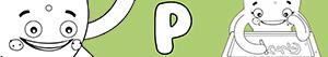 Ζωγραφική Ονόματα κορίτσι με το γράμμα P ζωγραφιές