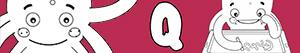 Ζωγραφική Ονόματα αγόρι με το γράμμα Q ζωγραφιές