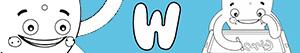 Ζωγραφική Ονόματα αγόρι με το γράμμα W ζωγραφιές