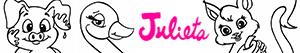 Ζωγραφική Τα ζώα των Julieta ζωγραφιές